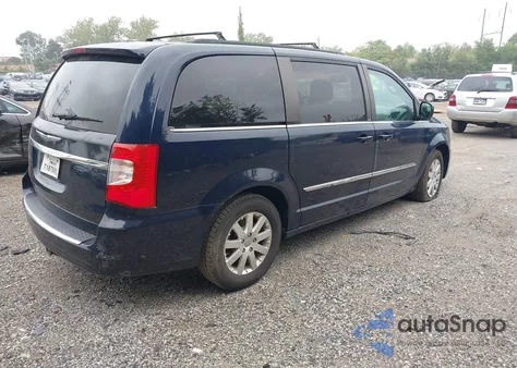 2013 Chrysler Town & Country Touring из США, поврежденный, VIN 2C4RC1BG3DR631254